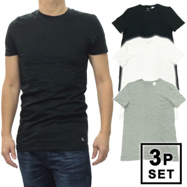 【CK26SS302】CALVIN KLEIN JEANS 3パックTシャツ NB4051