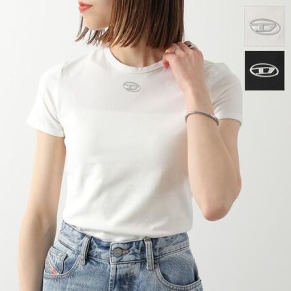 DIESEL Tシャツ T-UNCUTIESLONG-OD A19917 0AHQH オーバルD