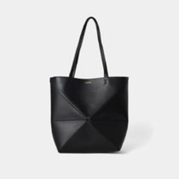 【23AW】LOEWE Puzzle パネル トート バッグ バッグ レザー L