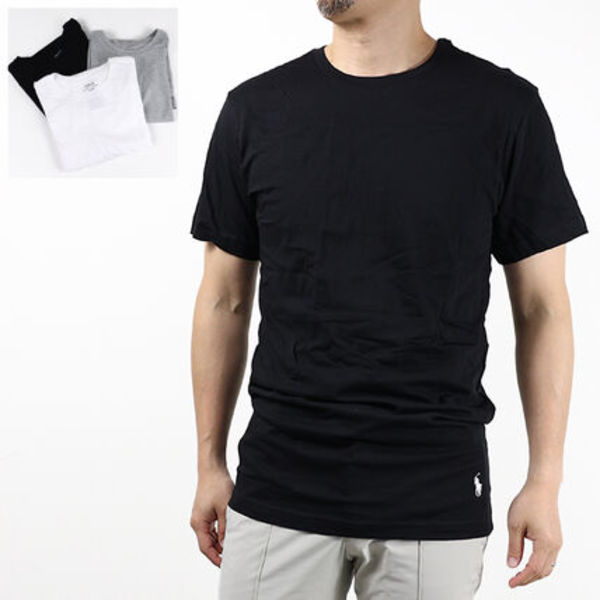 POLO RALPH LAUREN Tシャツ NSCNP3 半袖 3枚組 スリムフィット