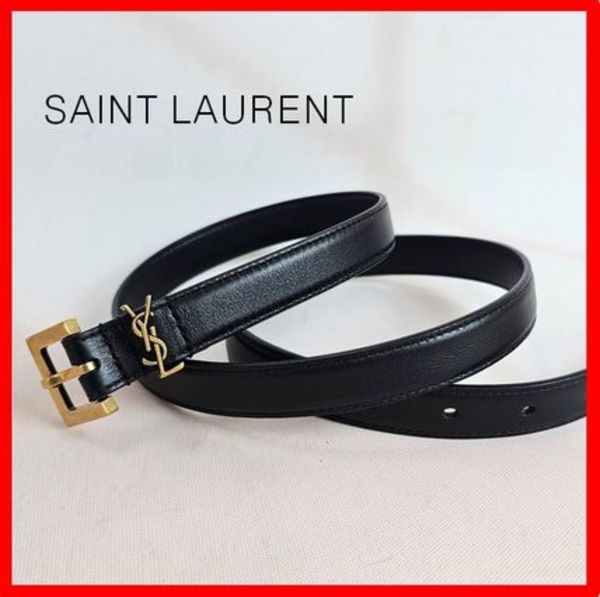 ☆人気【SAINT LAURENT】☆YSLモノグラム カサンドラ ベル.ト☆