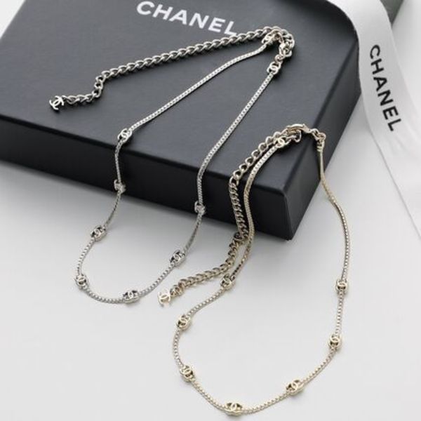 CHANEL ネックレス ABE254 B18058 チョーカー メタル