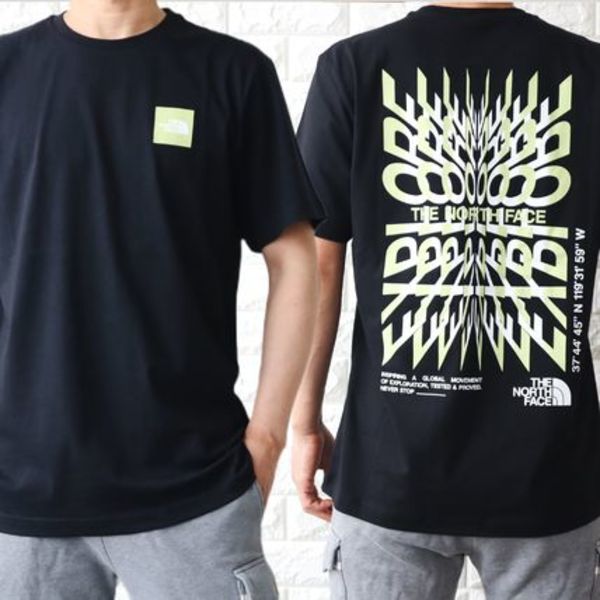 THE NORTH FACE ザノースフェイス ロゴ バックプリント Tシャツ