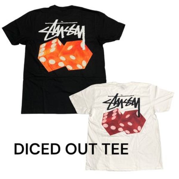 2~4日でお届け!STUSSY DICED OUT TEE ダイスアウトTシャツ