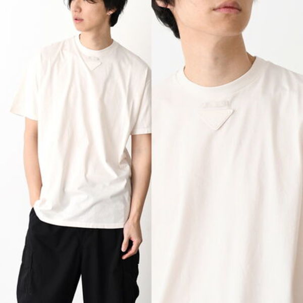 【国内即発】PRADA ジャージー Tシャツ