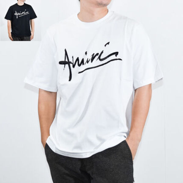 AMIRI アミリ Tシャツ ロゴ メンズ AMIRI SCRIPT TEE AMTOJR1020