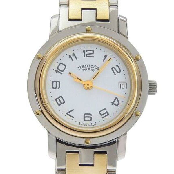 HERMES クリッパー CL3.240 腕時計 SS