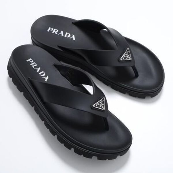 PRADA トングサンダル 2Y3130 3LKK ラバー