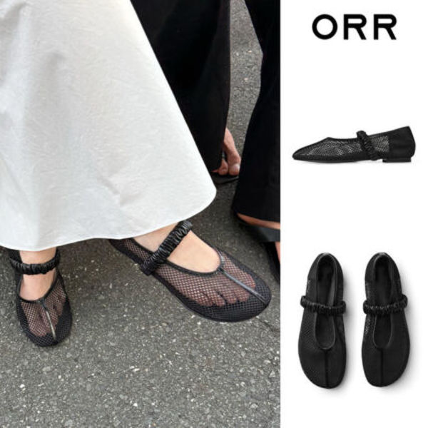ORR 26SS bobby socks round shoes black