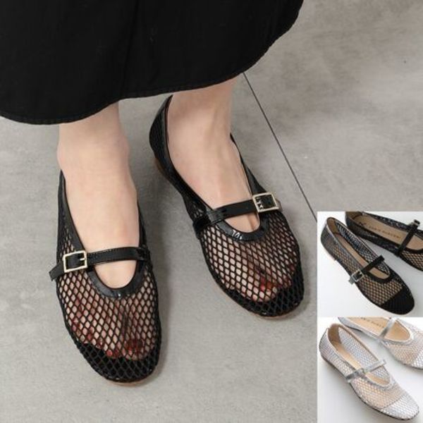 FABIO RUSCONI パンプス 6339 VERNICE メッシュ