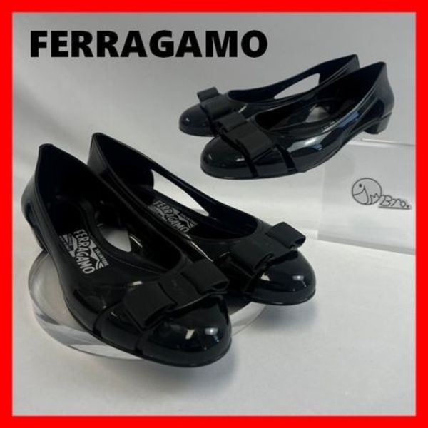 ☆人気☆【Salvatore Ferragamo】☆VARA JELLY スリッポ.ン☆
