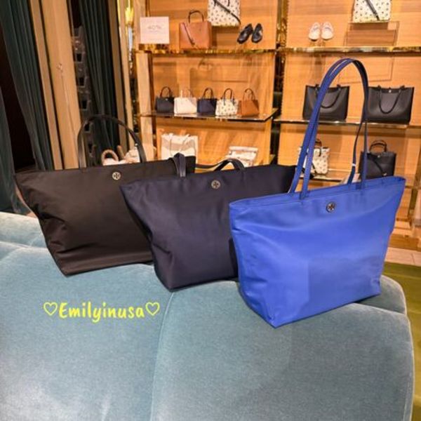 定番★Tory Burch Large Tote 166469 マザーズバッグ/A4/ジム用