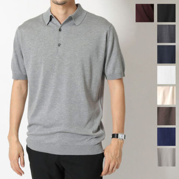 JOHN SMEDLEY 半袖 ポロシャツ ADRIAN STANDARD FIT