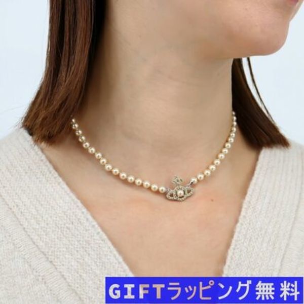 ■Vivienne Westwood  ネックレス OLYMPIA PEARL NECKLACE