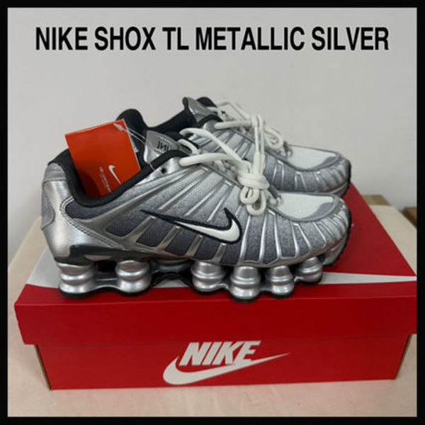 人気 ☆NIKE☆ SHOX TL METALLIC SILVER