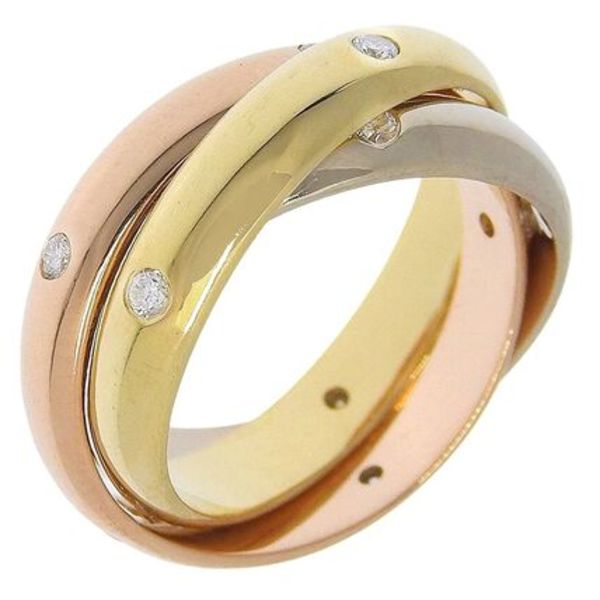 CARTIER トリニティ 15Pダイヤ リング・指輪