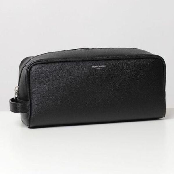 SAINT LAURENT クラッチバッグ 609347 1GF0N トラベルポーチ
