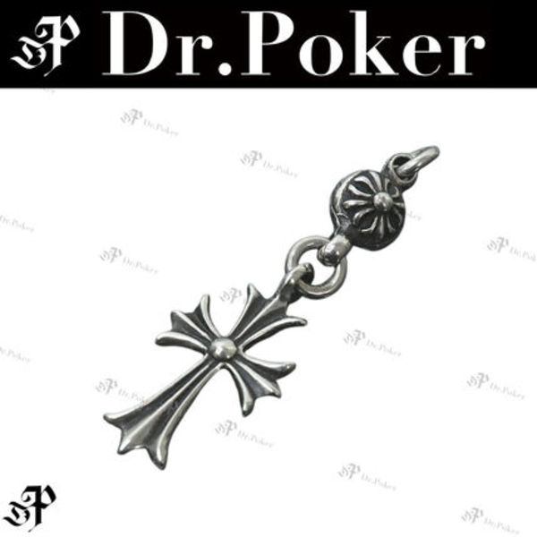 大人気【CHROME HEARTS】1ボール タイニー CHクロス ネックレス