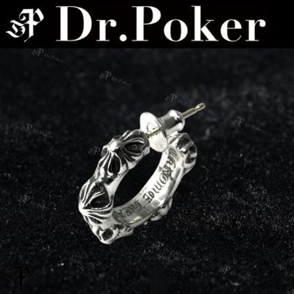 CHROME HEARTS クロムハーツ CH プラス クロス フープ ピアス