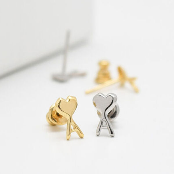 【国内即発】AMI ALEXANDRE MATTIUSSI Ami De Coeur ピアス