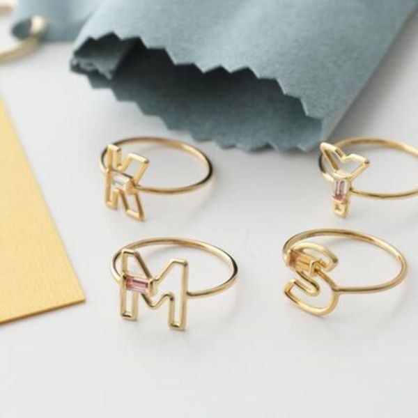 ALIITA リング LETRA RING 指輪 イニシャル