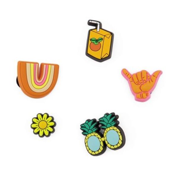 Sunshine Is Fine 5 Jibbitz Pack - Crocs - Multi - Synthetic