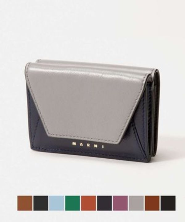 MARNI PFMO0056U1 P2644 三つ折り財布 MUSEO TRIFOLD WALLET