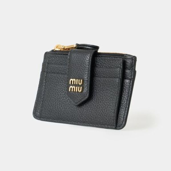 ★MiuMiu★カードケース 名刺入れ★ブラック(黒)系