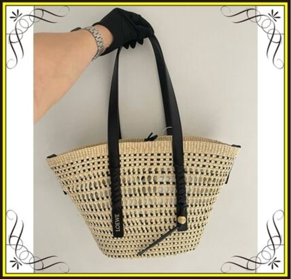 【LOEWE】ロエベ ブレイドバスケットミディアム イラカヤシ