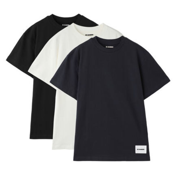 JIL SANDER クルーネック Tシャツ 3枚セット j47gc0001-tn254