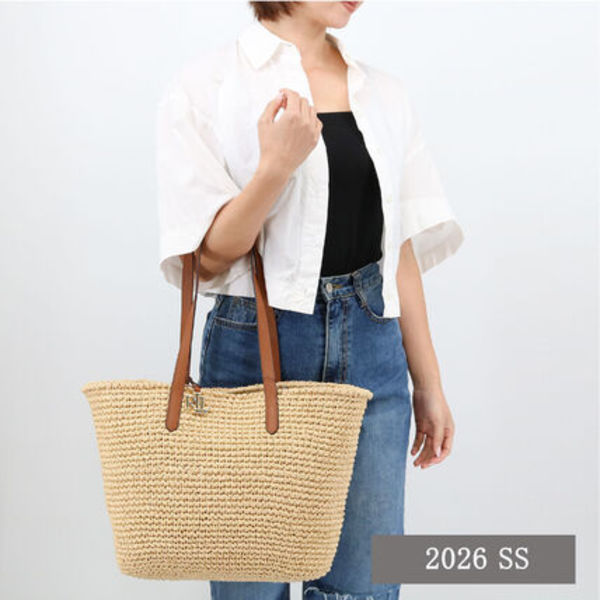 ■LAUREN RALPH LAUREN クロシェイドトートL LAINEY 431982179