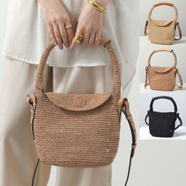 HELEN KAMINSKI かごバッグ YALA MINI SAC ラフィア