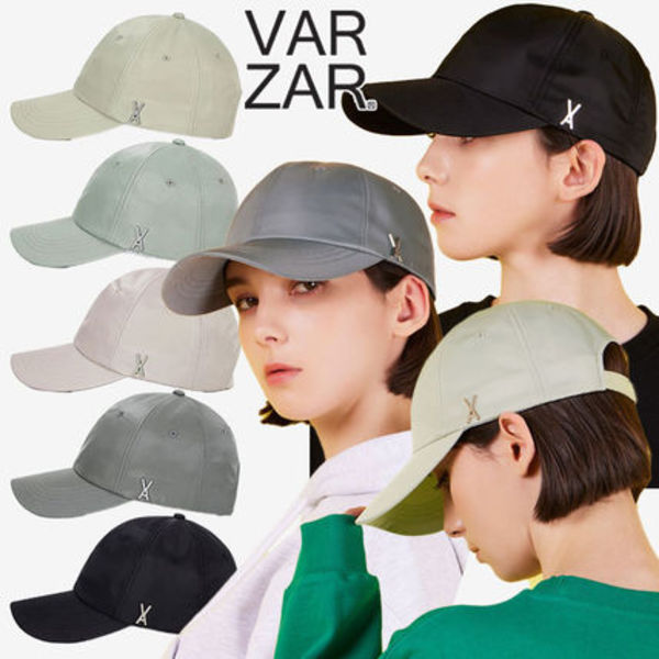 ★VARZAR★送料込み★韓国★Stud Logo Over Fit Poly Ball Cap