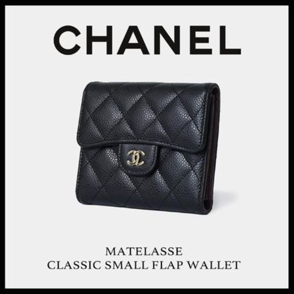 【CHANEL】☆クラシック スモール フラップ ウォレット☆スリム