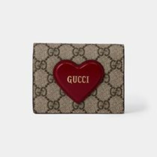 【ハートが可愛い♪】 グッチ ミニ財布 ハートモチーフ