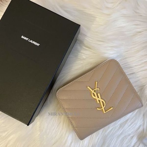 【Saint Laurent】コンパクト ジップアラウンド ウォレット