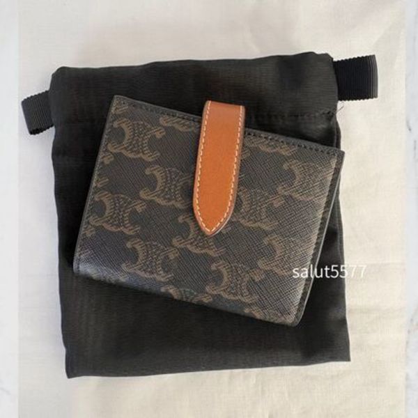 【国内発送】CELINE トリオンフ キャンバス ストラップ 財布