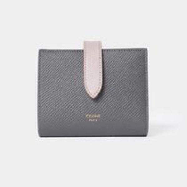 ★ CELINE ★ ロゴ付き折りたたみ財布【多色在庫】