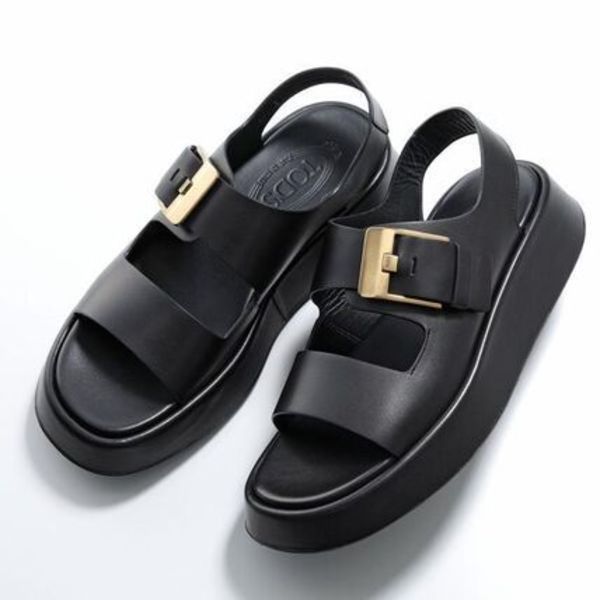 TODS サンダル XXW95L0KA50N6M レザー