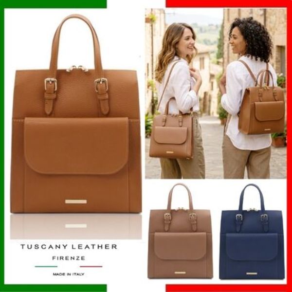 【Tuscany Leather】イタリア製2WAYリュック&ショルダーバッグ