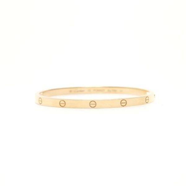 CARTIER ブレスレット ラブブレス Au750 イエローゴール...