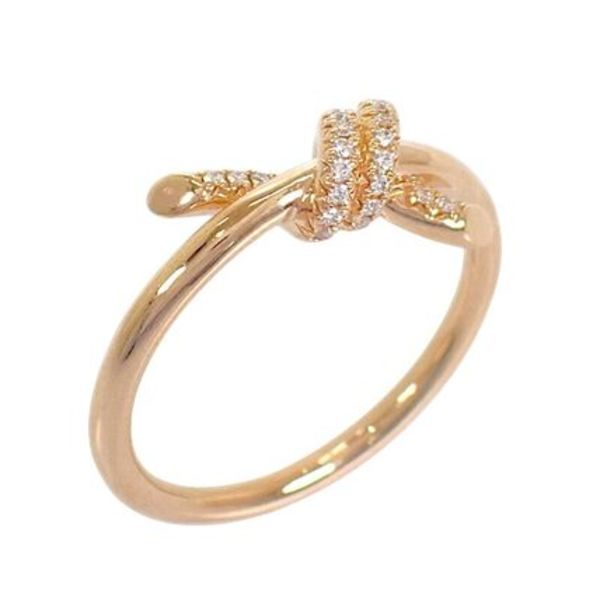 TIFFANY&Co. ノット リング 11号 K18ピンクゴールド ダイヤ