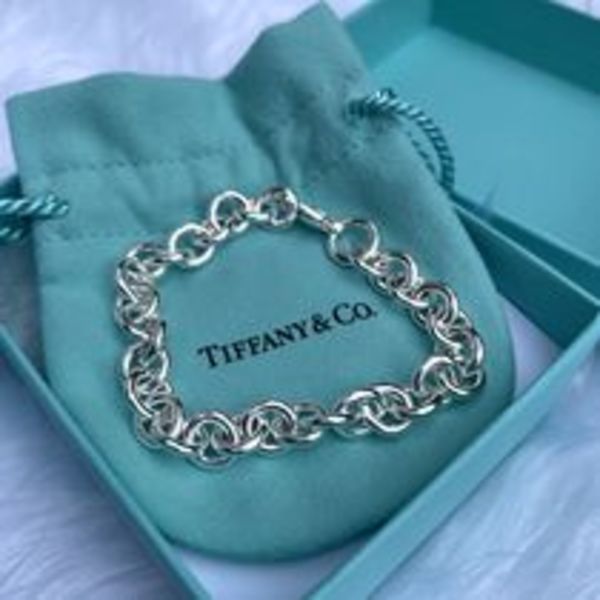 【Tiffany】Round Link Bracelet ラウンド リンク ブレスレット