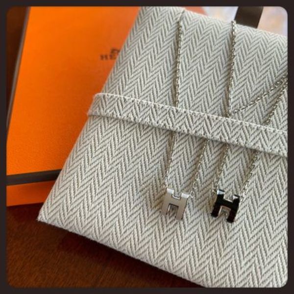 国内発送【HERMES】Pop H mini ペンダント ネックレス