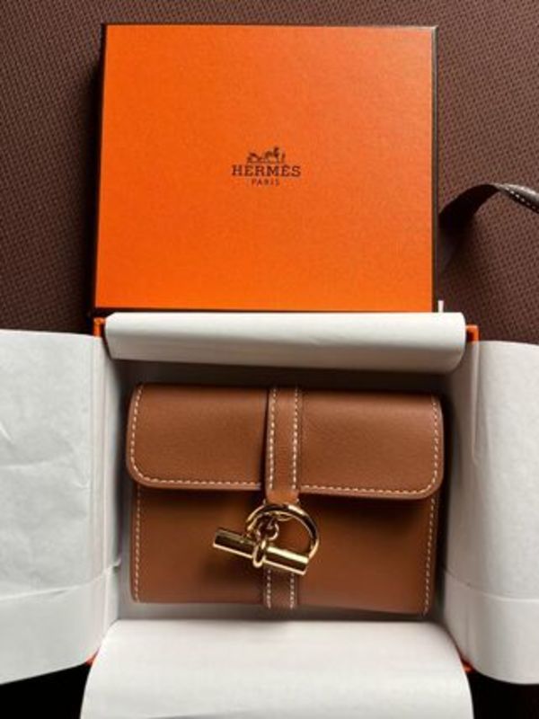 国内即発! HERMES《 グレナン 》コンパクトウォレット ミニ財布