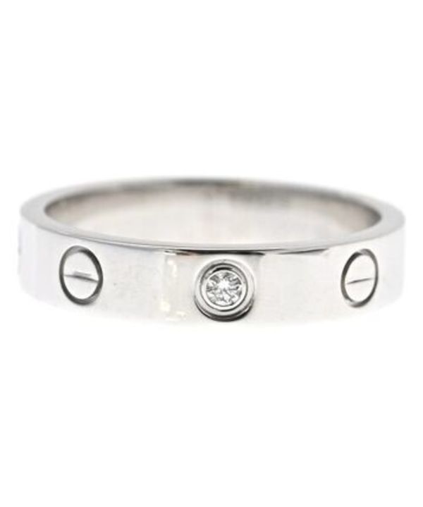 Cartier リング K18WG 52 4801026M0011