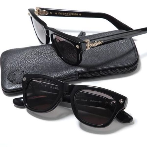 CHROME HEARTS サングラス TRITITSAGAIN ウェリントン型