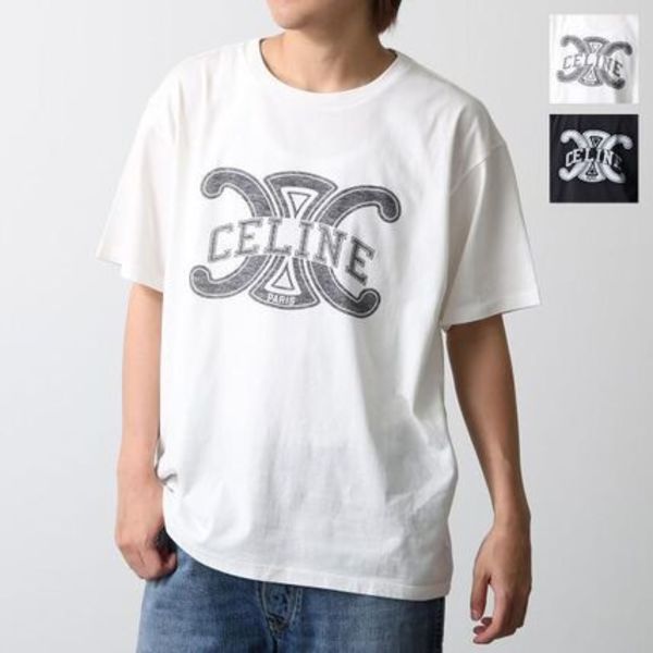CELINE 半袖 Tシャツ RX0BO671Q トリオンフ