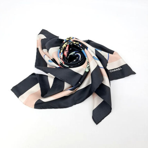 CHANEL SILK SCARF