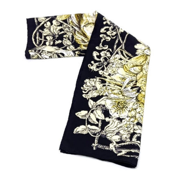 CHRISTIAN DIOR SILK SCARF